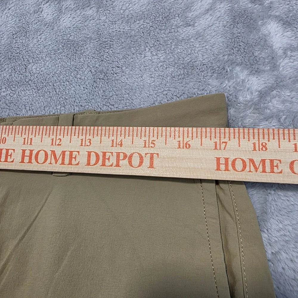 J.Crew Men 34 Khaki Tech Shorts Stretch 9" Inseam Re-Imagined Casual Golf - Picture 2 of 10